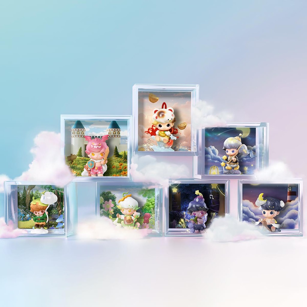 (พร้อมส่งจากไทย) POP MART DIMOO Weaving Wonders Series ดีมู่ เลือกตัว เช็คการ์ด ไม่แกะตัว พร้อมส่ง