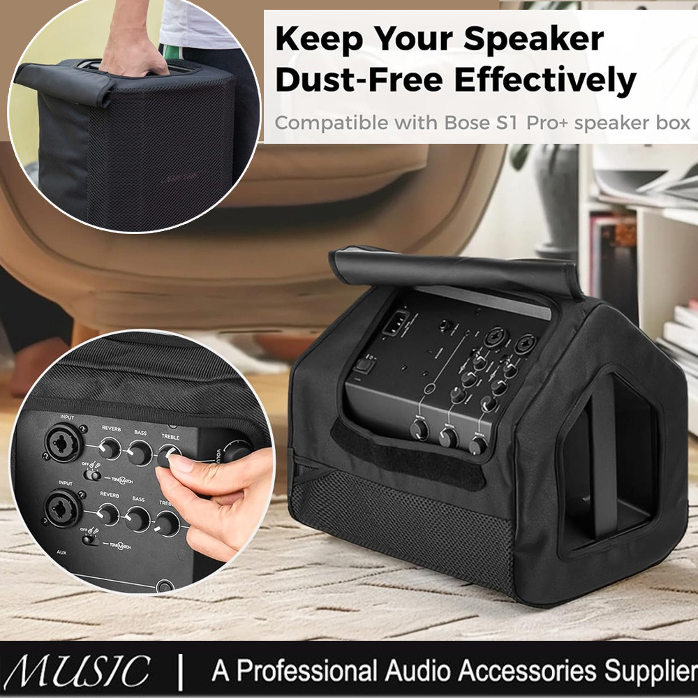 ฝาครอบลําโพงสําหรับ Bose S1 Pro Speaker/ Bose S1 Pro+ ลําโพง Bluetooth, Dust Cover Travel Partys Car