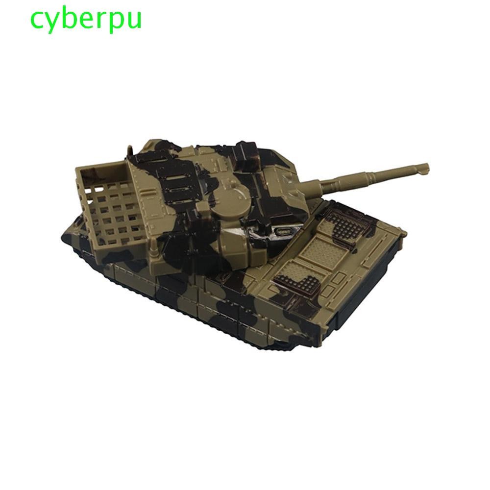 Cyberpulse ถังของเล่นของขวัญขนาดเล็กทหารคลาสสิกรถรุ่นเด็กวัยหัดเดินเด็กของขวัญวันเกิดรถเพื่อการศึกษา
