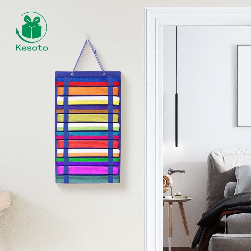 [Ehoyoxa] ที่ใส่เข็มขัดคาราเต้และเทควันโด สำหรับเก็บสะสมเข็มขัด - รูปที่ 6