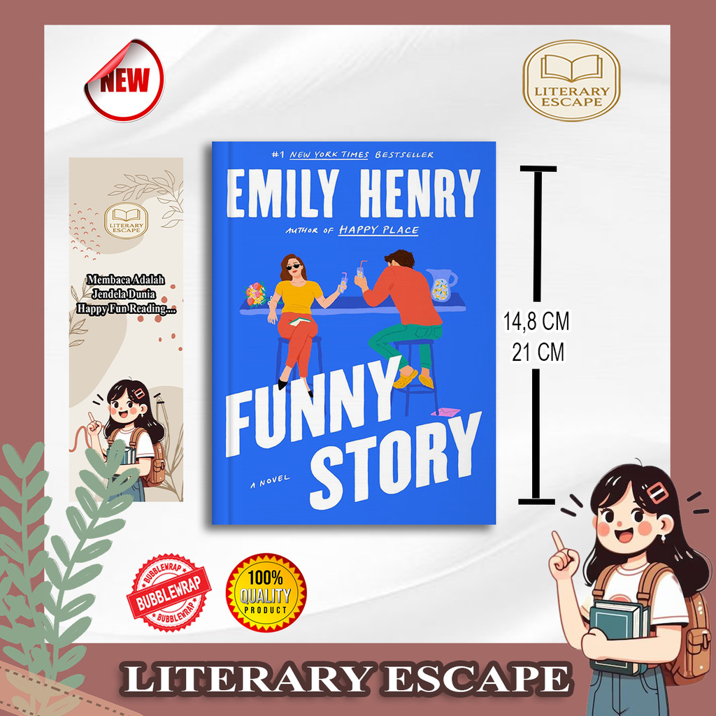 เรื่องตลก โดย Emily Henry (ภาษาอังกฤษ)