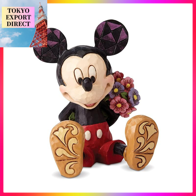 Enesco Disney Traditions Jim Shore Mini Mickey Mouse Sitting Pose Disney Figure 2.75 inches[DIRECT F
