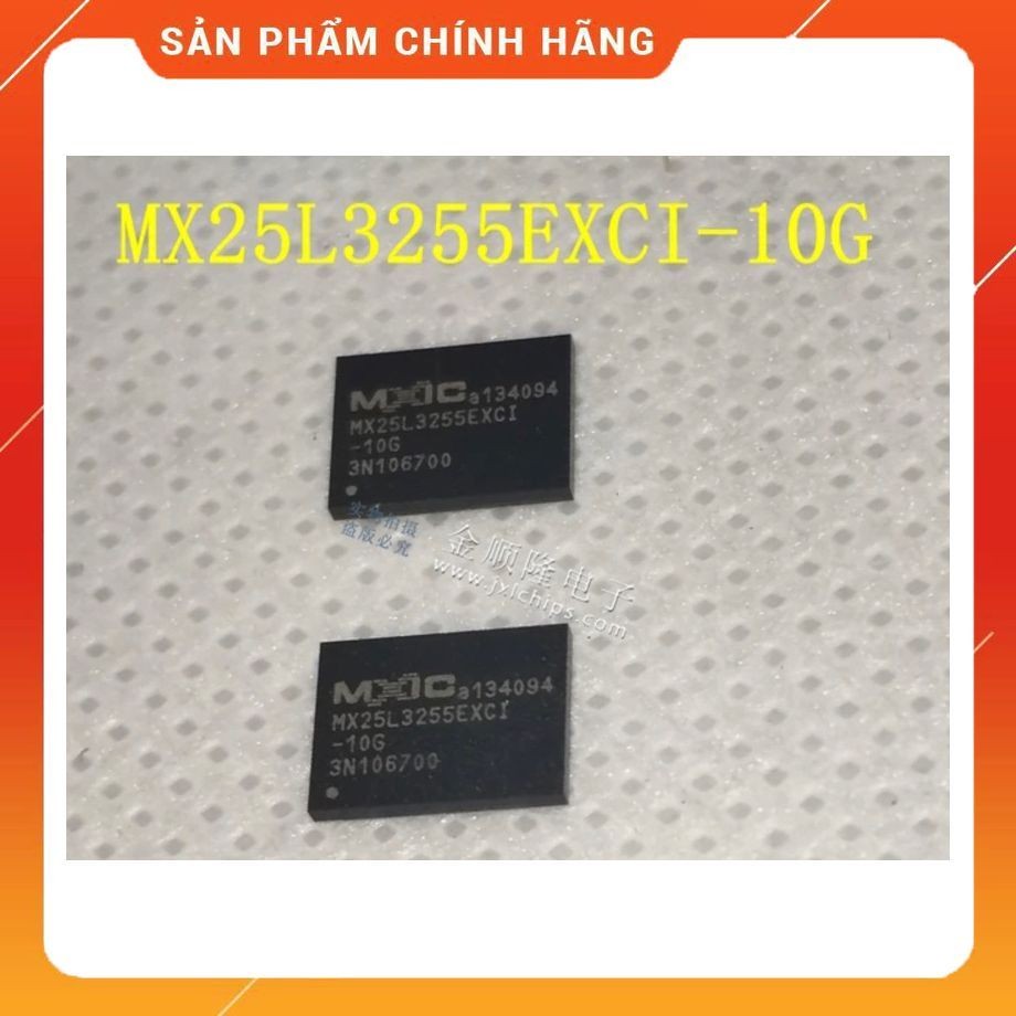 IC MX25L3255 MX25L3255E MX25L3255EXCI-10G BGA24 2.7V-3.6V