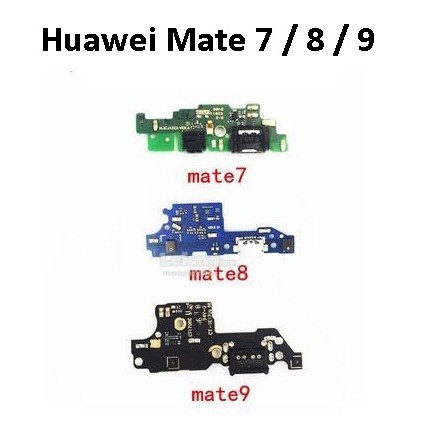 Huawei Mate 7 / Mate 8 / Mate 9 USB Data ชาร์จพอร์ตไมโครโฟนไมโครโฟน PCB Board สําหรับซ่อม Mate7 Mate