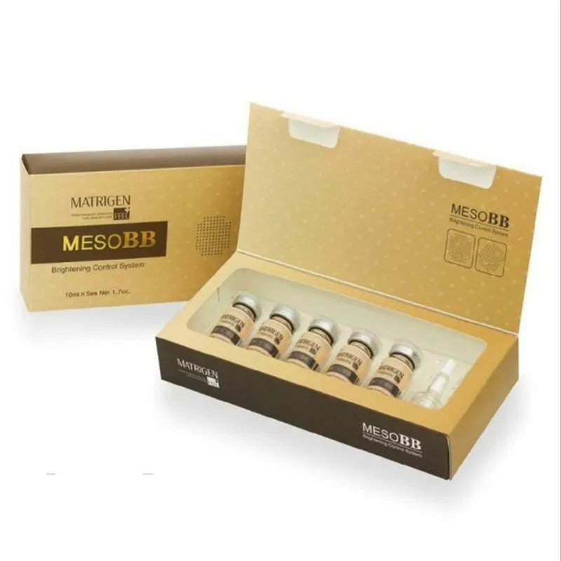 2026 ใหม่ MATRIGEN BB Cream Glow Skin Meso White Brightening Serum Natural Concealer Base 10ml/5ขวด/