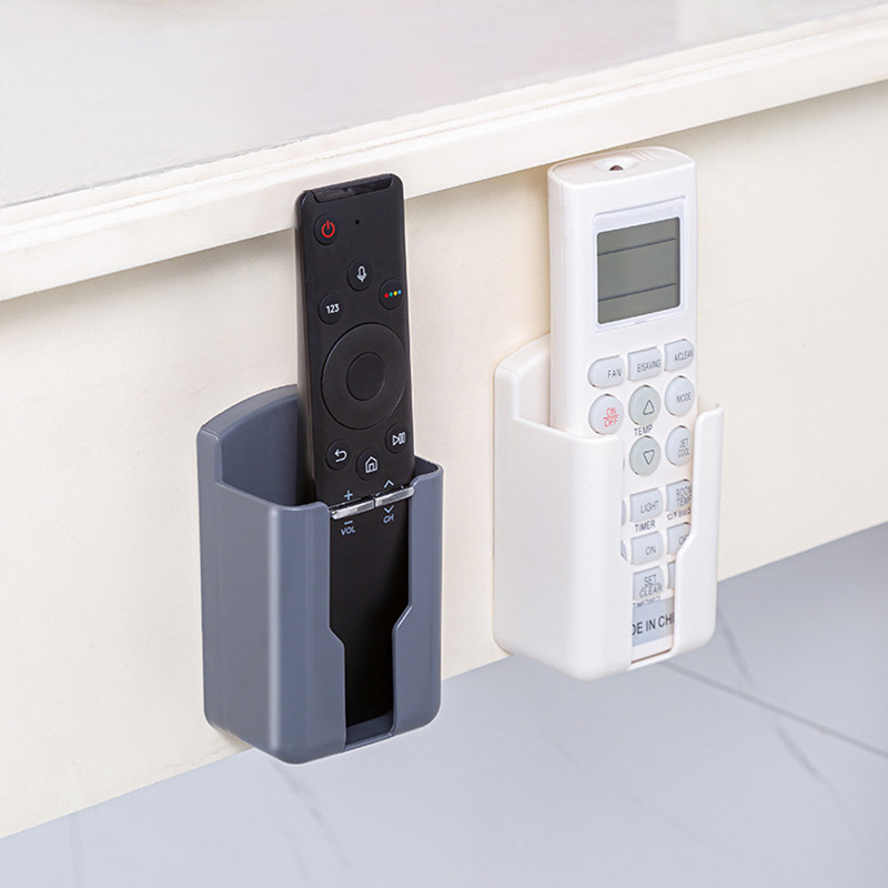 PAกล่องเก็บของติดผนัง อเนกประสงค์ ไม่ต้องเจาะรู สําหรับห้องน้ํา โทรศัพท์มือถือ รีโมตคอนโทรล - รูปที่ 6