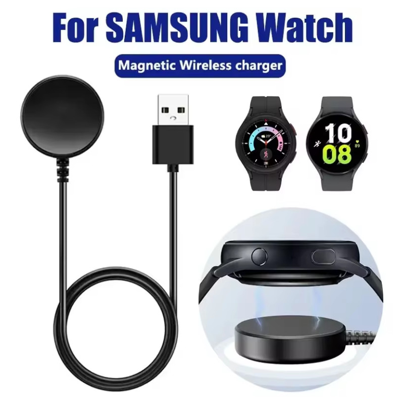 เครื่องชาร์จแม่เหล็กสําหรับ Samsung Galaxy Watch 7 Ultra 6 5 Pro Fast CHARGING USB C สําหรับ Samsung