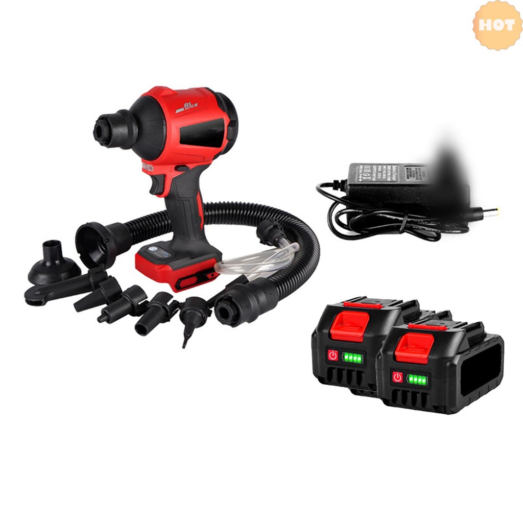 [2025 Super Sale]เครื่องเป่าลมไร้สาย 21V, เครื่องเป่าลม 2-in-1 & สูญญากาศ, เครื่องเป่าลมมือถือ 80000