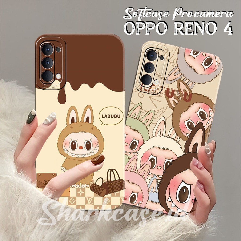 HP [Shark Case] เคส Oppo Reno 4 / 4 Pro / 5 / 6 4G / 7 / 8 4G / 7 / 8 5G / 8T 4G / 5G / 8 Pro+ Motif