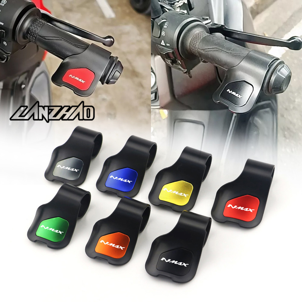 สําหรับ YAMAHA NMAX 150 155 125 v1 v2 v3 2017-2024 2025 รถจักรยานยนต์คันเร่ง Booster Clamp Cruise Aid ควบคุมคันเร่ง Booster Grips ข้อมือ Rest