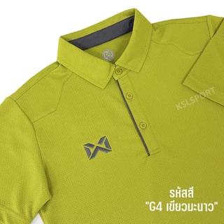 ใหม่ล่าสุด!! WARRIX รุ่น Nova Essence เสื้อโปโล เสื้อคอปก วอริกซ์ (WA-252PLACL32) สีดำ/กรมท่า/เขียวมะนาว/เลือดหมู