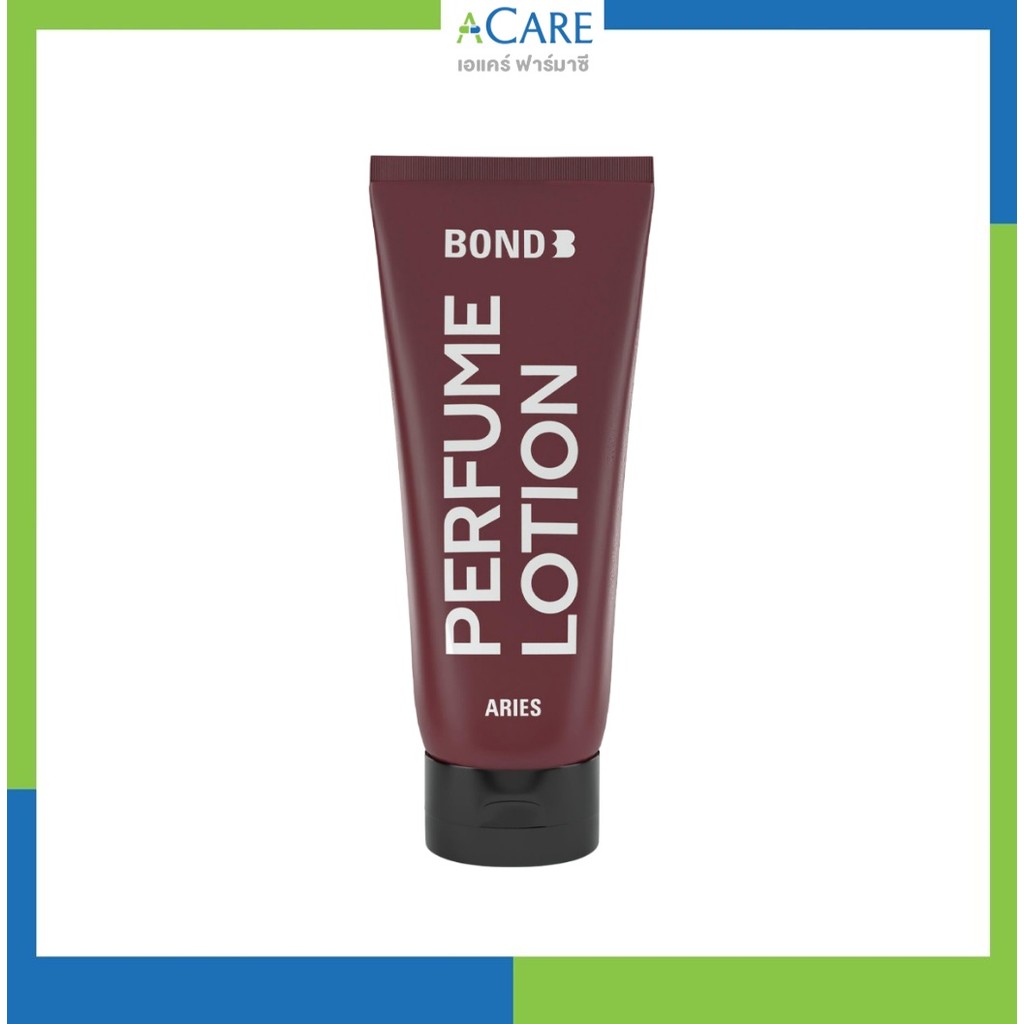 Bond Perfume Lotion บอนด์ เพอร์ฟูม โลชั่น [แดง - 200ml.] [1 หลอด] โลชั่นน้ำหอมเนื้อบางเบา สำหรับผู้ช