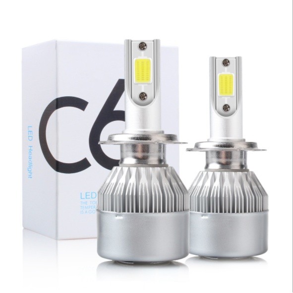 [ TBC ] - ไฟหน้ารถ LED ไฟหน้า C6 H4 H11 H8 H9 H16 H7 9005 HB3 9006 HB436W 3800L 6000K Fv5