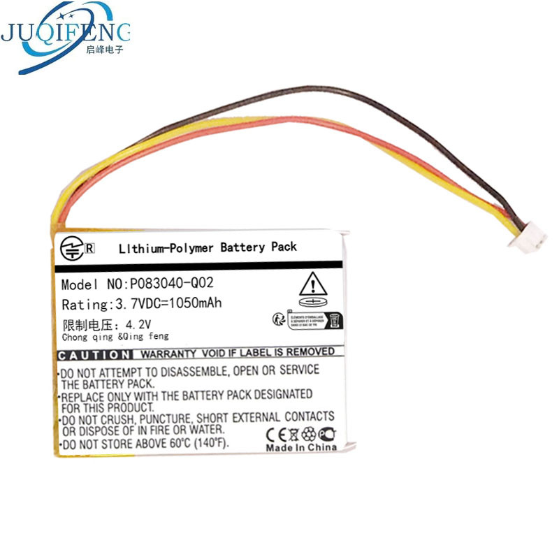 1050mAh เหมาะสําหรับ AKG Y50BT ชุดหูฟังชุดหูฟังบลูทูธ P083040-แบตเตอรี่ Q02