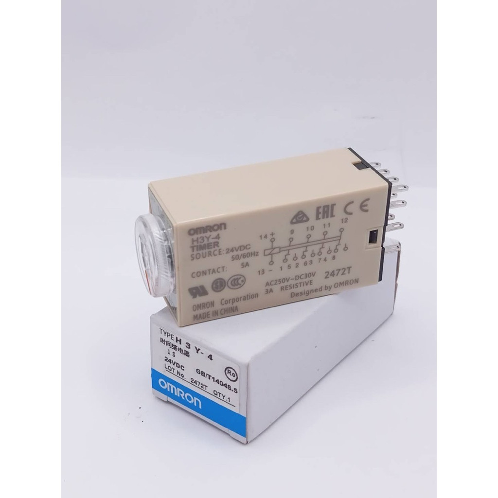 H3Y-4 1S 24V ทามเมอร์เวลา H3Y-4 1S 24V สินค้าถ่ายจากงานจริงทางร้าน ของมือ1