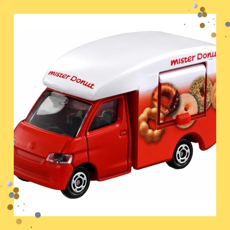 Tomy Tomica No.40 Mr. Donut Mobile Van Miniature Car Toy 3 years and up