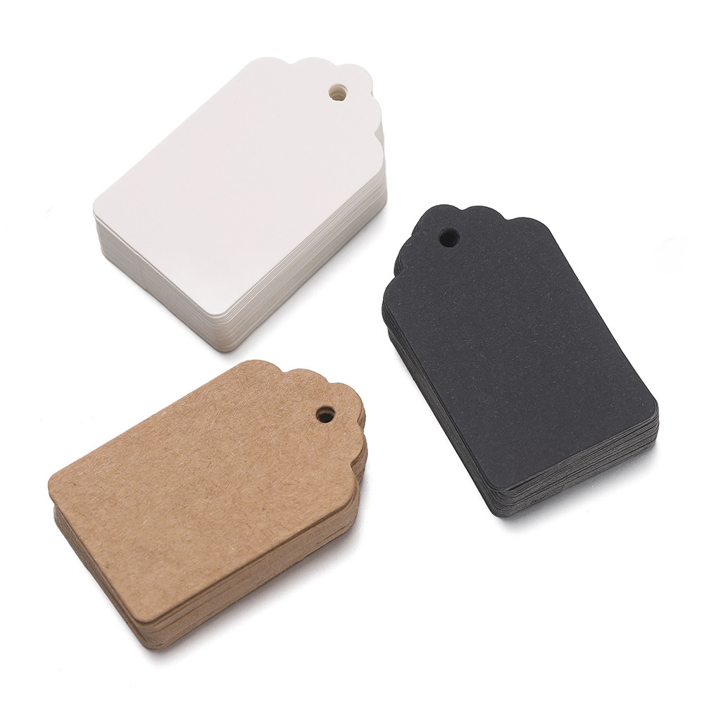 ป้ายกระดาษคราฟท์ 3x5cm 20-100ชิ้น ป้ายเปล่า ป้ายแขวน ป้ายติดสินค้า DIY – โปรปัง