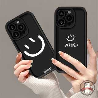 น่ารักยิ้มแสดงออกตลกเคสอ่อนสำหรับ Vivo Y17s Y18 Y15 Y22 Y21 Y27 Y17 Y78 Y20 Y12i Y02 Y15s Y33s Y36 Y100i Y12s