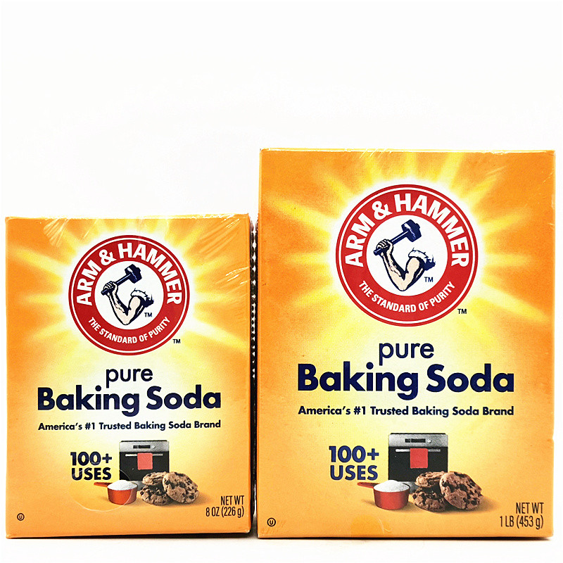 American Ahemei Baking Fruit ผักทําความสะอาดกินได้ Baking Soda Powder ARM & HAMMER Bak Soda