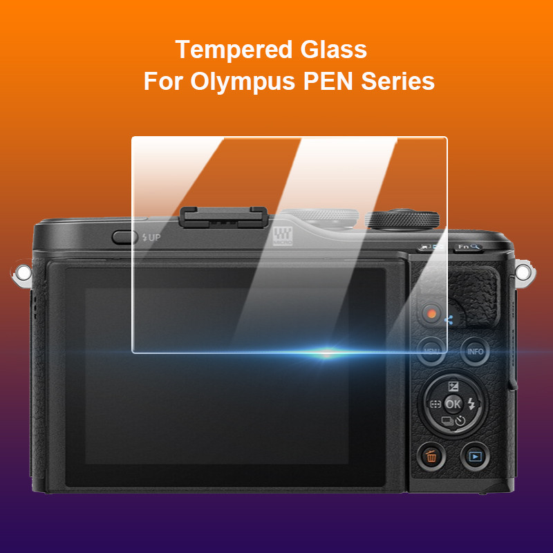 สําหรับ Olympus ปากกา-F E-P5 EP5 E-P3 EP3 E-P7 E-PL7 EPL7 E-PL8 EPL8 E-PL9 E-PL10 กล้องกระจกนิรภัย 9