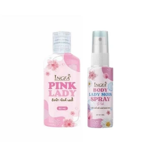 (1แถม2) INGFA อิงฟ้า Pink Lady พิ้งเลดี้ สเปรย์อิงฟ้า 50ml + สเปรย์อิงฟ้า 10ml (คละได้มีตัวเลือกให้)