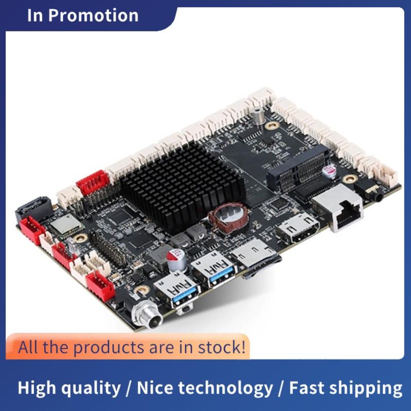 Android 12 RK3568 เมนบอร์ดฝังตัวสําหรับเมนบอร์ด LCD Digital Signage RK3568