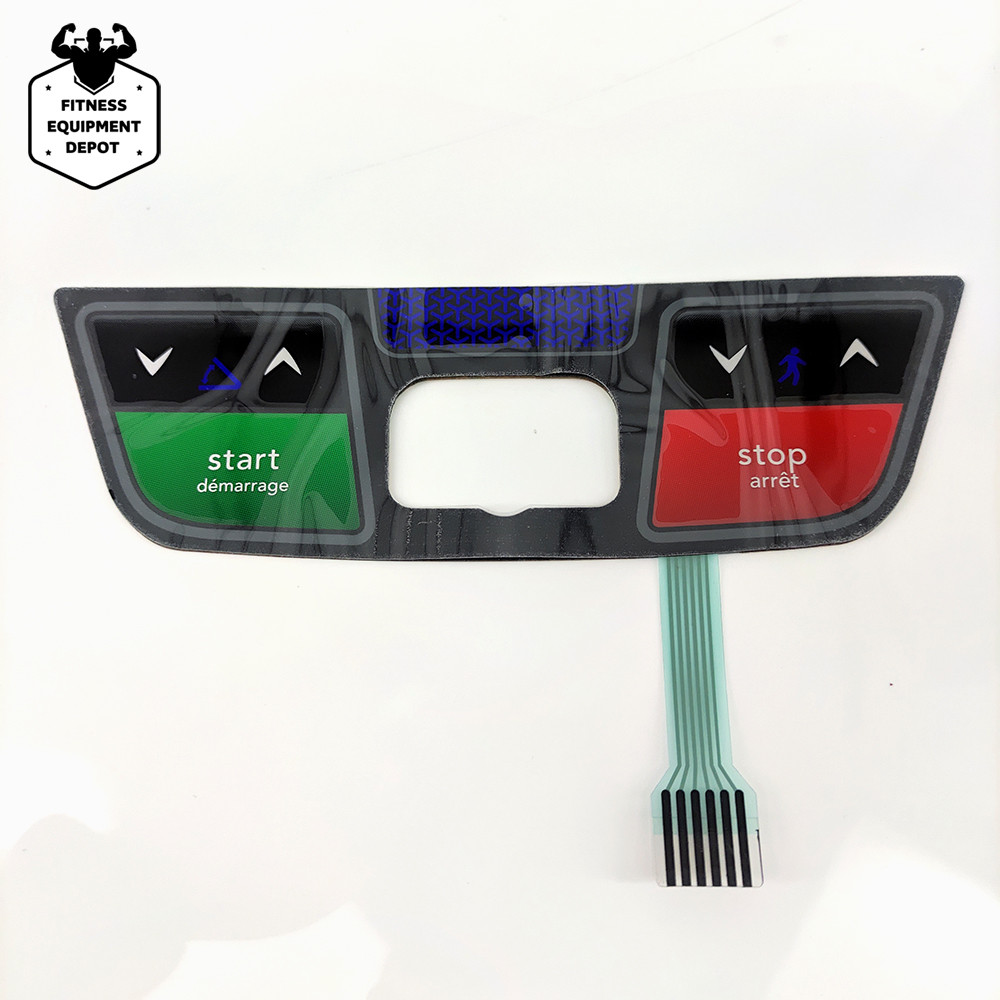 ปุ่มปุ่มกดลู่วิ่ง Numberpad สําหรับ Horizon T202-03 อะไหล่ลู่วิ่งสําหรับ Johnson Treadmill