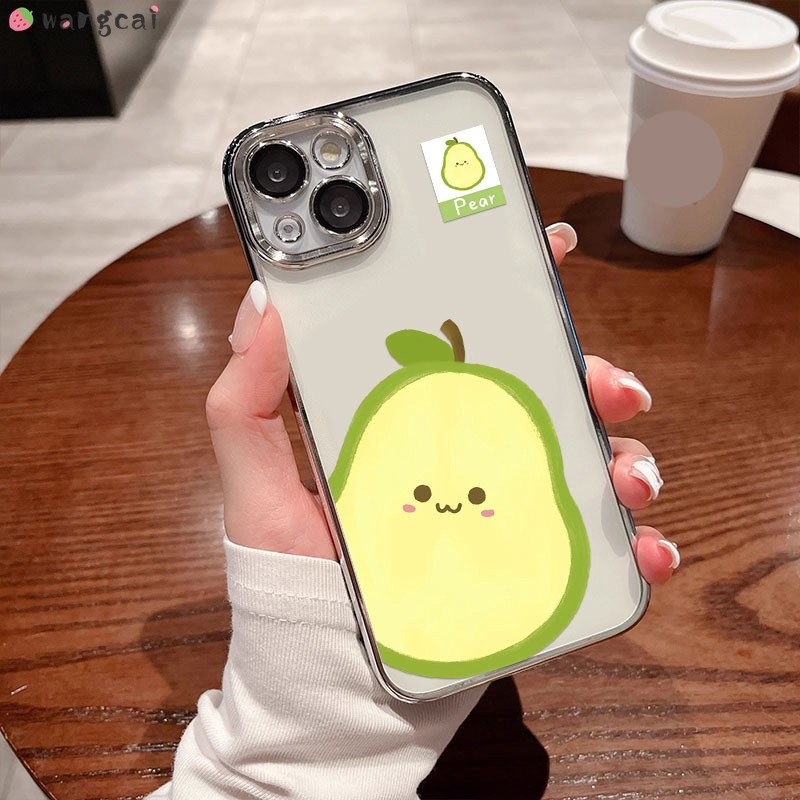 สําหรับ Huawei Nova 8 Pro SE 8i 4 4e 3 3i เคสโทรศัพท์น่ารัก Guava Pear Avocado ผลไม้การ์ตูนฤดูร้อนหร