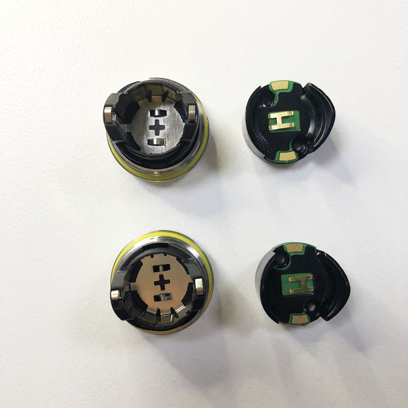 สําหรับ Garmin Vector 3 3S จักรยานเท้าเหยียบซ่อมอะไหล่ Garmin แบตเตอรี่ Contacts Pads