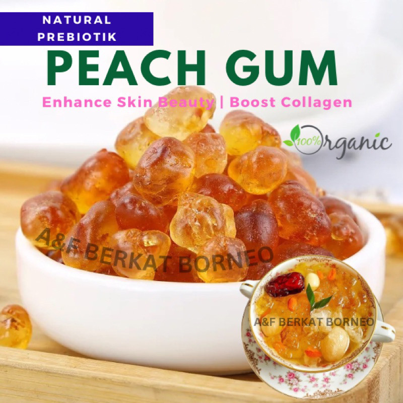 PEACH GUM /MUSTLIM SELLER/DESSERT/