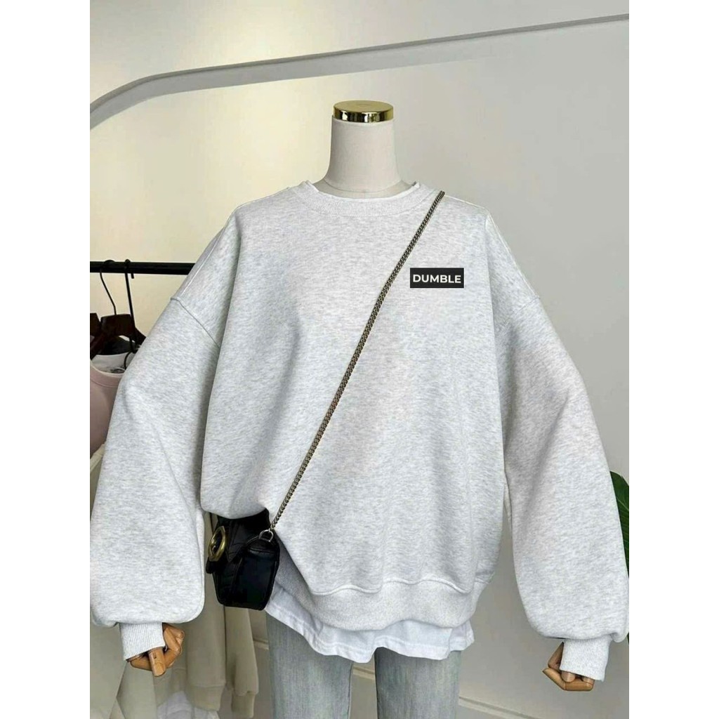 WINTER เสื้อสเวตเตอร์คอกลมแขนยาว - DUMBLE SWT