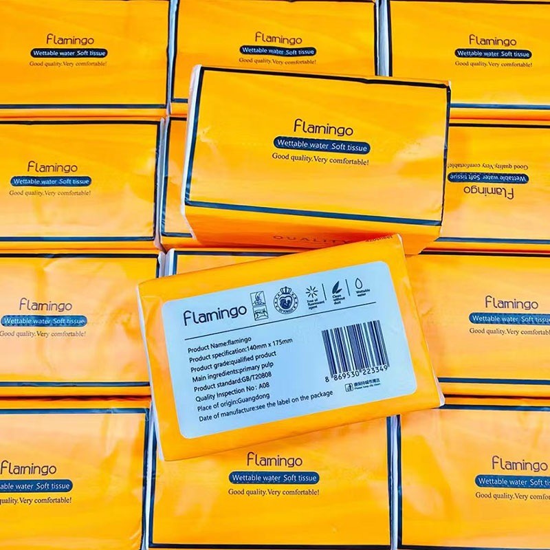 ZZ HOME ลายนกฟลามิงโก GB/T 20808 กระดาษชำระเนื้อนุ่ม ชนิดเบาะลม กระดาษบาง 4 ชั้น ความหนา 420 แผ่น 1 ชิ้น - รูปที่ 4