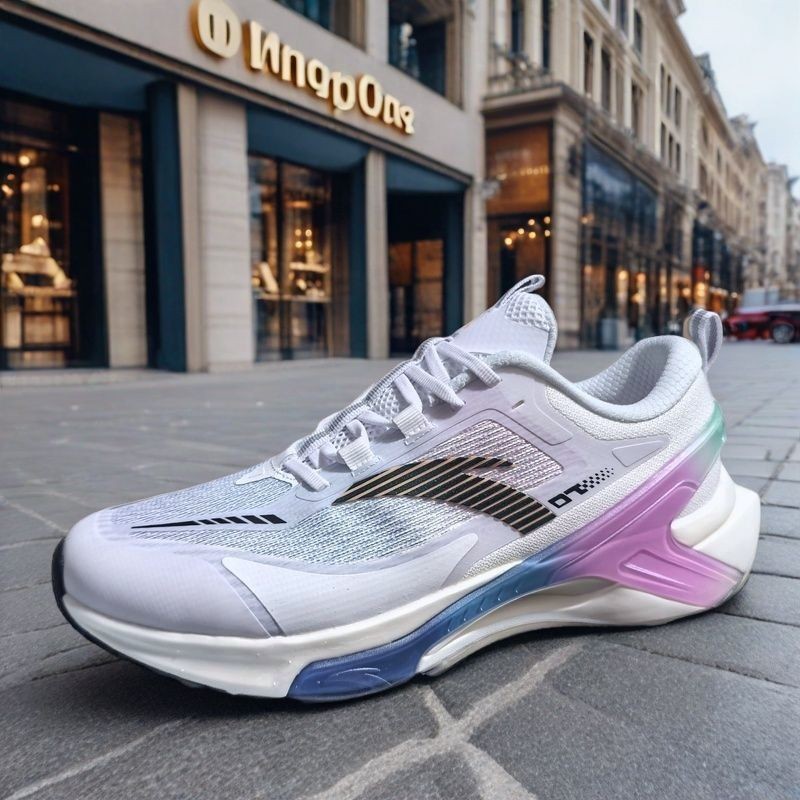 ANTA ANTA รองเท้ากีฬาลําลองสวมใส่สบายรองเท้าวิ่ง T22345511ร