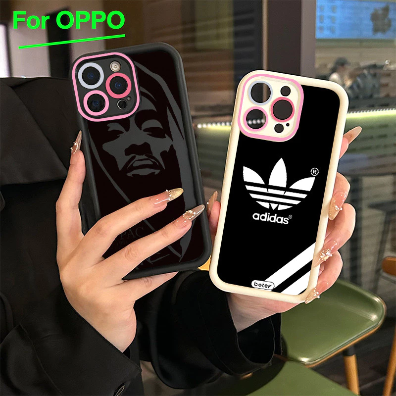 พอดี เคสโทรศัพท์ OPPO แบรนด์เทรนด์ A15 A15s A35 A16 A16s A54s A17 A17 A7 A5s A12 A11 A58 A77 A35 A17 A17K