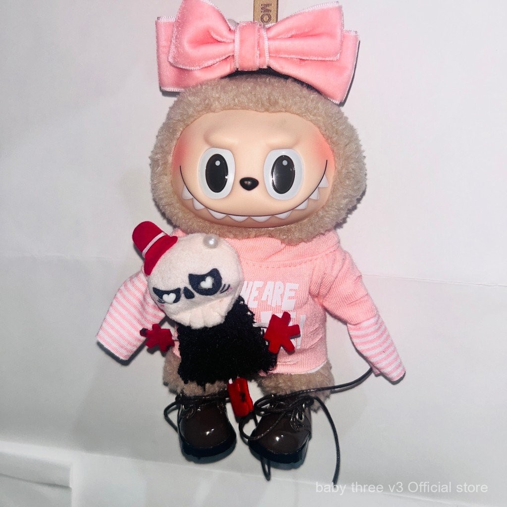 Labubu Catch Me If You like Me Clothes Doll Clothes Labubu V1 V2 v3 Macaron Front High Energy Doll C
