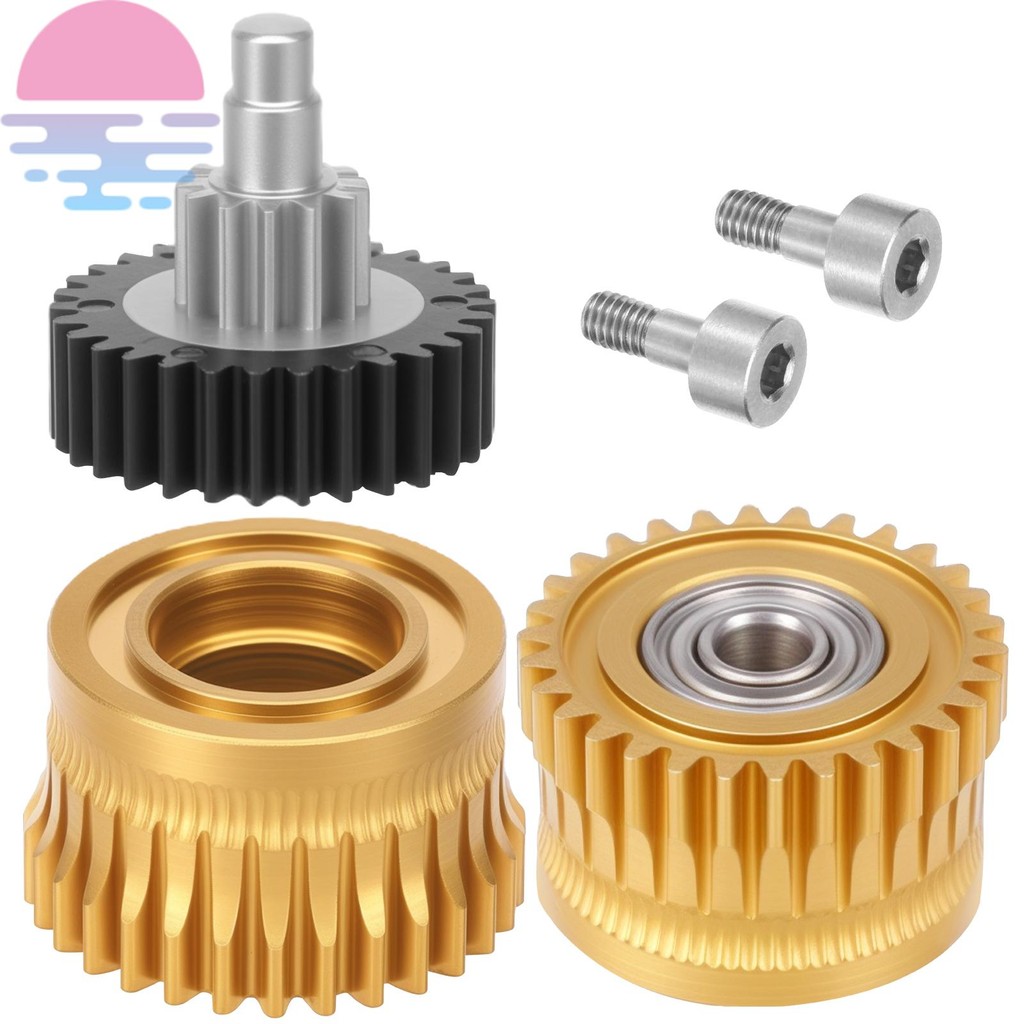 Extruder ชุดเกียร์เหล็กชุบแข็งไดรฟ์ Extruder เกียร์ติดตั้งง่ายสําหรับ K1/K1 Max/K1C SHOPCYC1664