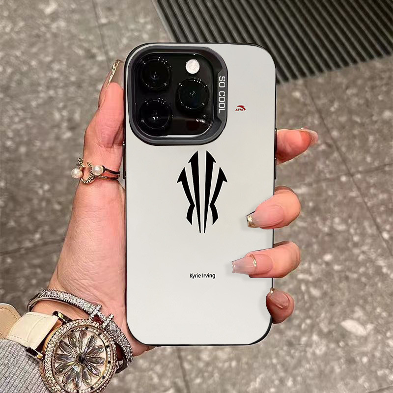 Irving LOGO บาสเกตบอลพรีเมี่ยมเคสโทรศัพท์โปร่งแสงเหมาะสําหรับ iPhone 12pro 13pro 14promax 15promax 1