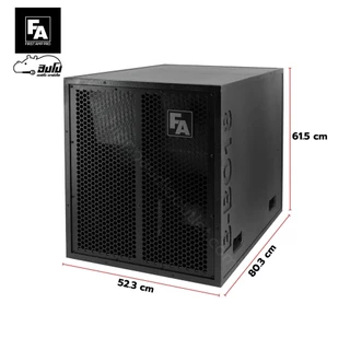 FA B-BO18 FIRST AMP PRO ตู้เปล่า 18 นิ้ว ใบเล็ก ทรงสวย Hippo Audio