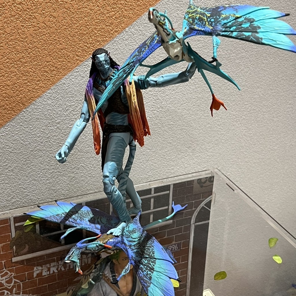 [Avatar 2] McFarlaneand Avatar 2 Water Road Series Flying Dragon ปลาบินที่สามารถเคลื่อนย้าย