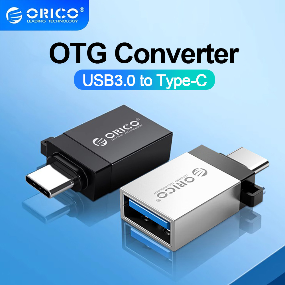 ORICO USB 3.0 Type-C OTG อะแดปเตอร์ประเภท C USB C ชาย USB หญิงแปลงชาร์จซิงค์ข้อมูลสําหรับ Macbook Xi