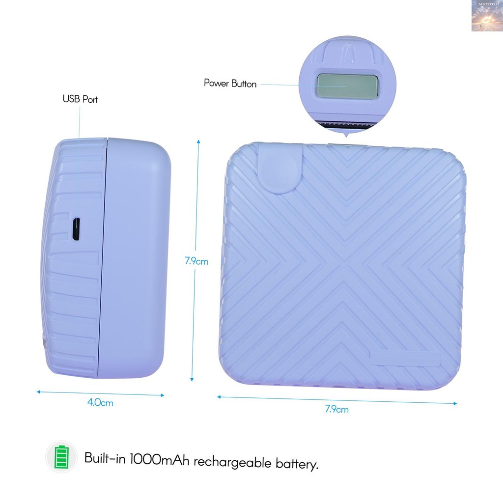 [โปรโมชั่น] GOOJPRT P6 Pocket Mini Printer แบบพกพา BT ไร้สายใบเสร็จรับเงินสติกเกอร์ฉลาก Memo AR Phot