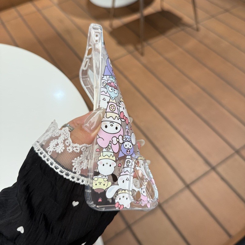 สําหรับOppo Reno 15 14 13 12 11 10 Pro Plus 15F 14F 13F 12F 11F 8T 8Z 7Z 5 2 3 4 6 7 8 Z 6Z 5F 5Z F9 F11 4G 5G 5G 5G 5GฝาครอบกันกระแทกSoft Jelly ปลอกใส่โทรศัพท์ - รูปที่ 6