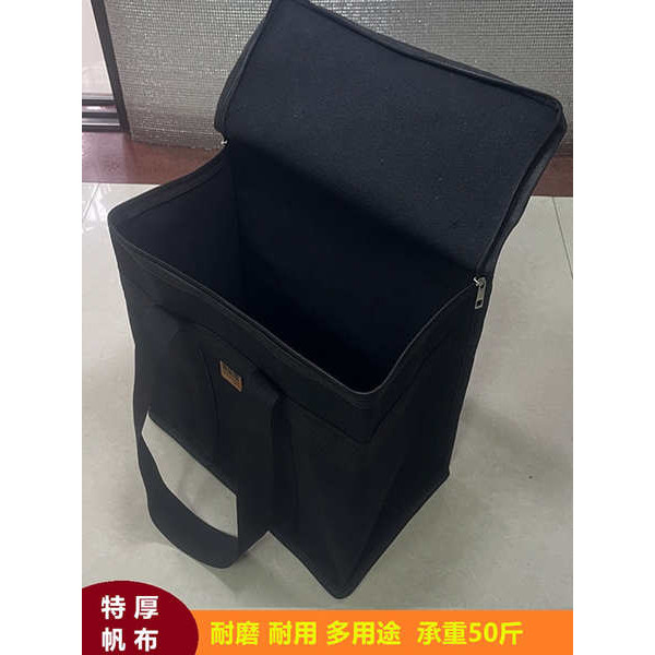 ผ้าใบหนาพิเศษกระเป๋าเครื่องมือแบบพกพาช่างไฟฟ้าซ่อมรถยนต์กล่องอาหารกลางวันถุงเก็บซ่อมกระเป๋าเครื่องมือสวมทนชิ้นส่วนฮาร์ดแวร์กระ