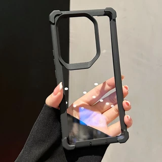 เคสโทรศัพท์สําหรับ Tecno Infinix Note 40 50 Pro + Hot 40 50 Pro + 40i 50i Zero 40 X6531 สมาร์ท 8 9 4G 5G 2in1 Anti Drop เลนส์ป้องกันถุงลมนิรภัยฝาครอบ