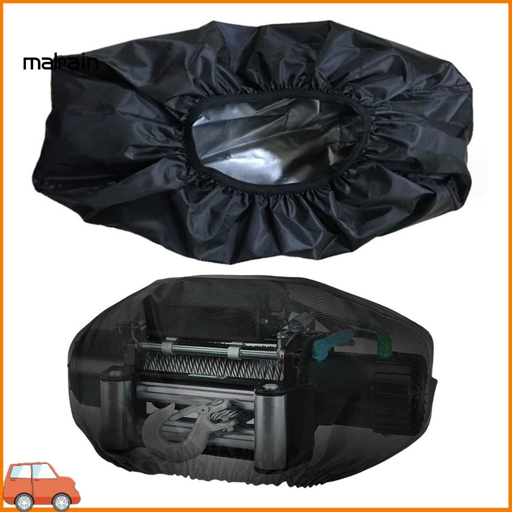 [Ma] ฝาครอบ Winch สําหรับ Winch ไฟฟ้า Tear-resistant Winch Cover Universal กันน้ํา Winch สําหรับ 850