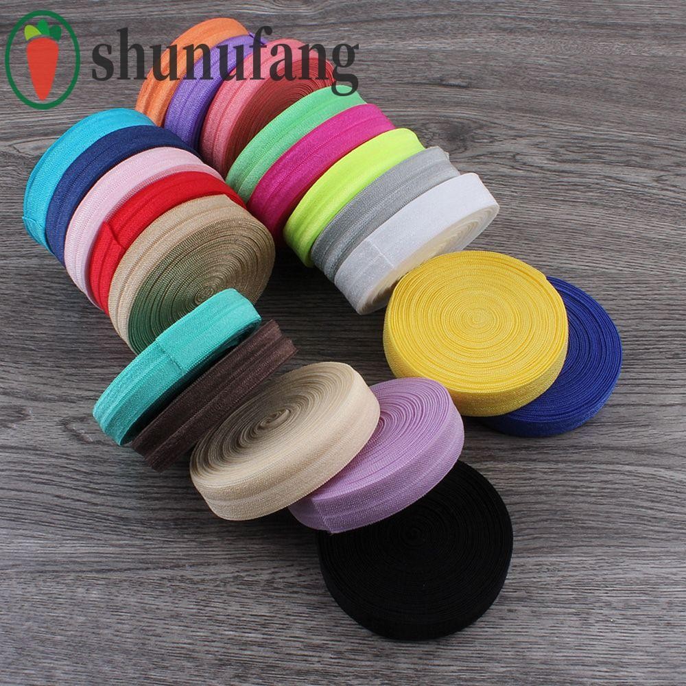 UNUF ยางยืด 20 สี 1.5 มม. เชือกยาง High-Elastic Lanyard ที่คาดผมยืด