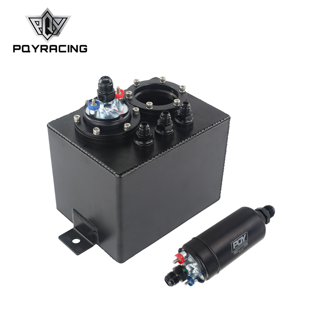 G3L Dual BILLET ALUMINUM FUEL SURGE TANK / EFI 380LPH 1000HP TOP QUALITY External Fuel Pump E85 Comp