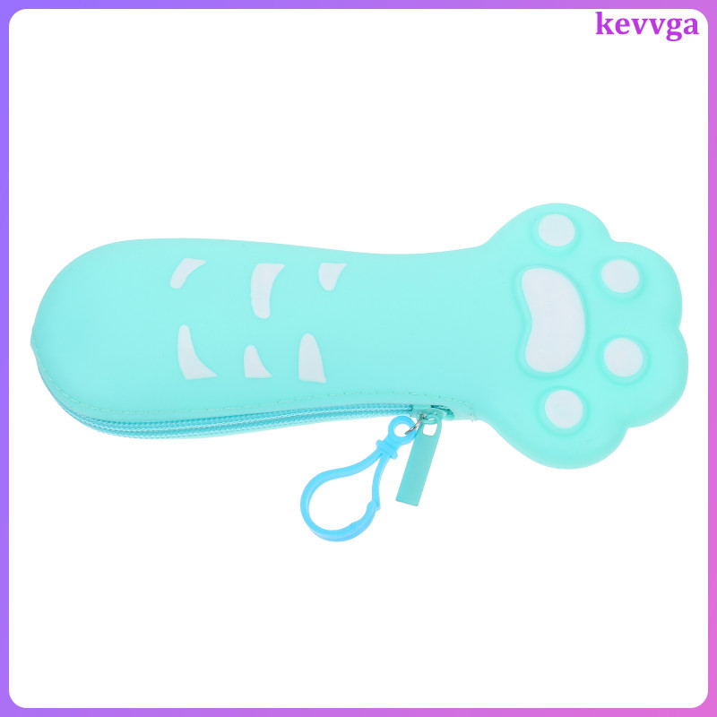 Cat Paw Pencil Case Cute Holder Aesthetic Pouch Stationery Pocket Funny Child Travel kevvga