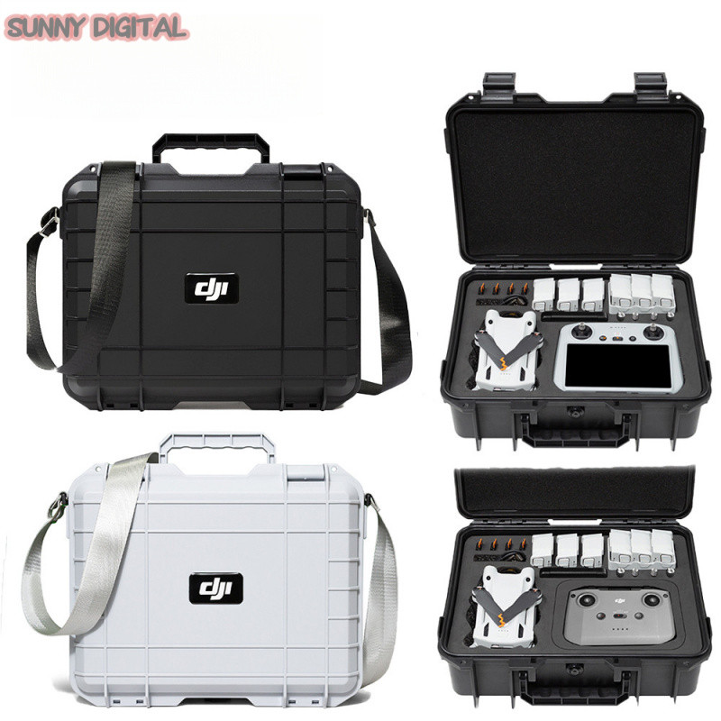 Drone Storage กระเป๋าเดินทางสําหรับ DJI Mini 3/Mini 3 Pro ความปลอดภัยกล่องป้องกันการระเบิดกล่องกันน้ําและ Drop proof กล่