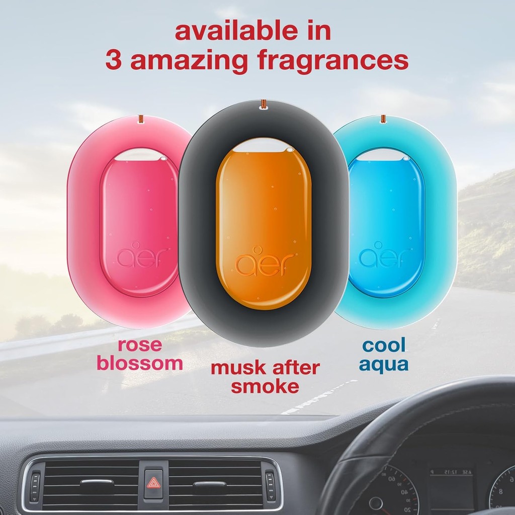 สปอร์ต น้ำหอมปรับอากาศในรถ 7.5 มล Godrej Aer O Hanging Car Air Freshener Gel 7.5g | Car Accessories 